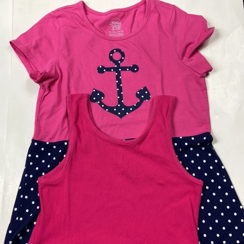 By Tow Dress Size 14/16 Faded Glory Girls